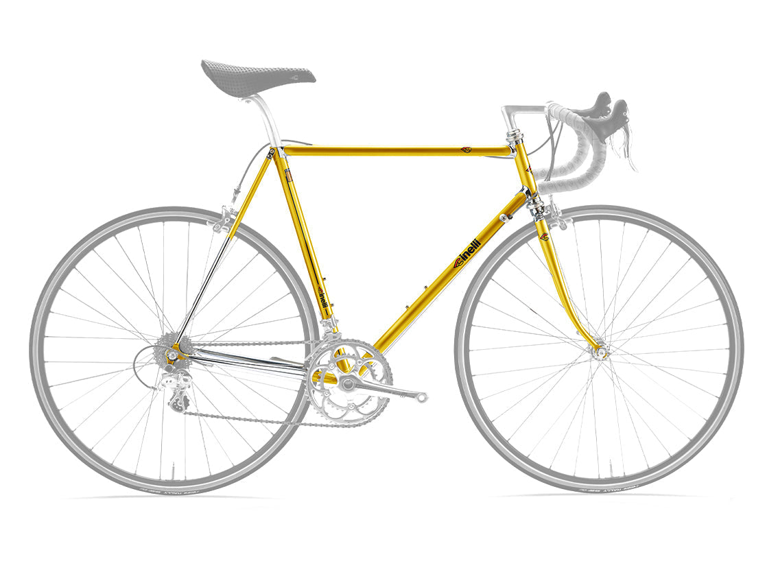 Cinelli Supercorsa Road - Frame Set GIALLO CURRY
