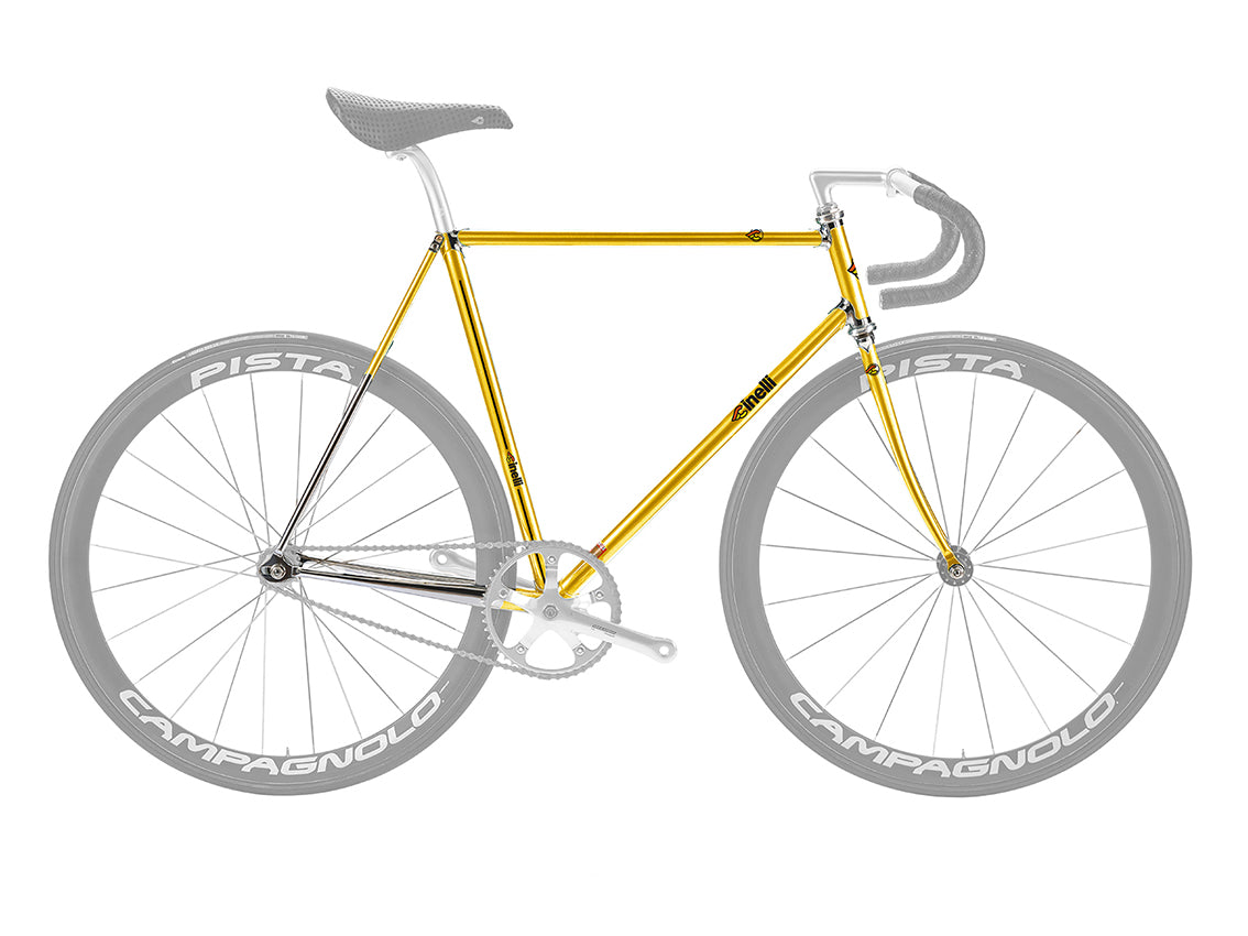 Cinelli Supercorsa Pista Frame Set – CURRY YELLOW