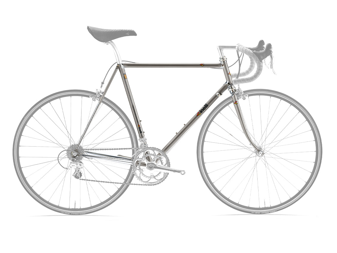 Cinelli Supercorsa Road - Frame Set TITANIUM GREY