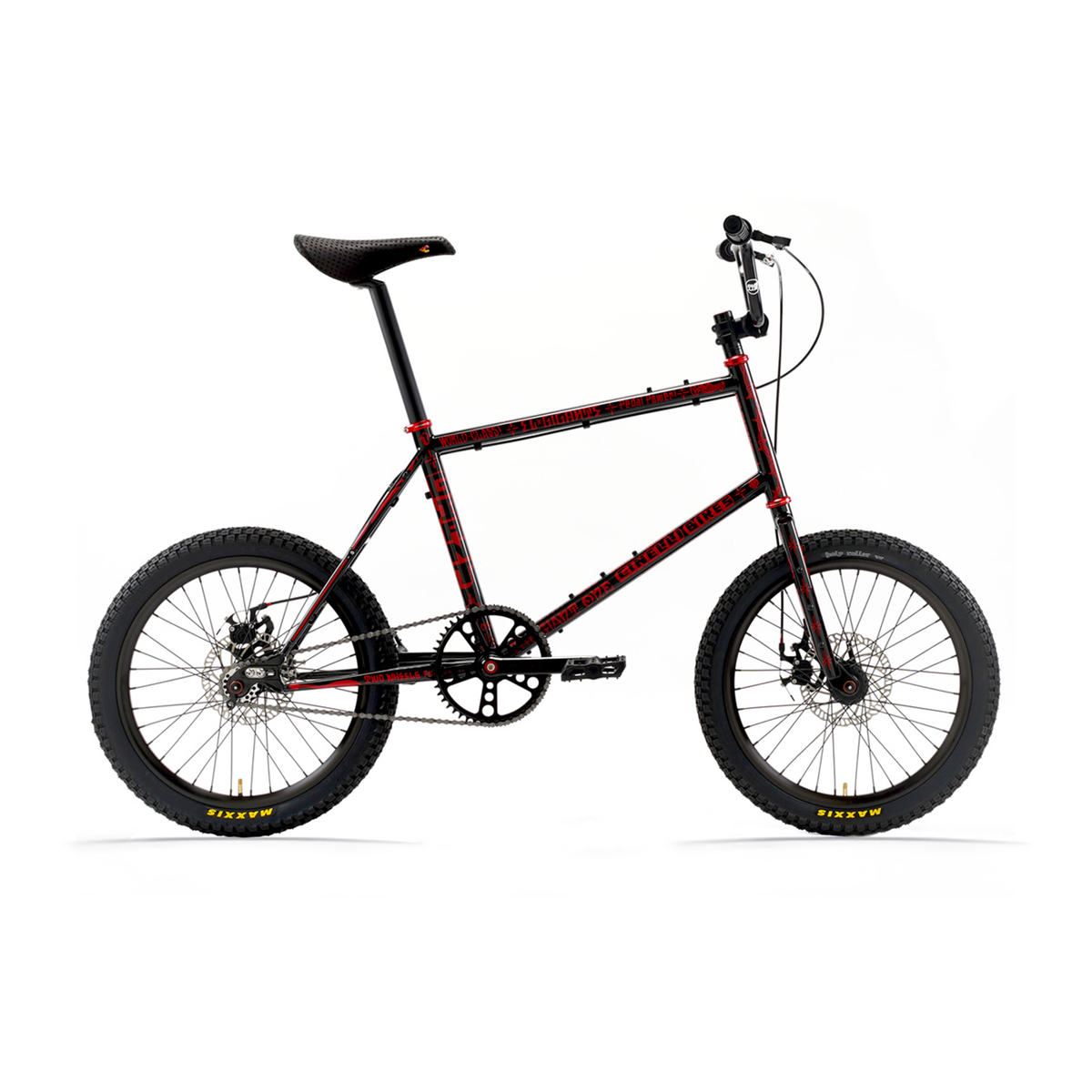 Cinelli Tutto Mini Mike Giant – Komplett cykel som byggexempel – endast ramset säljs