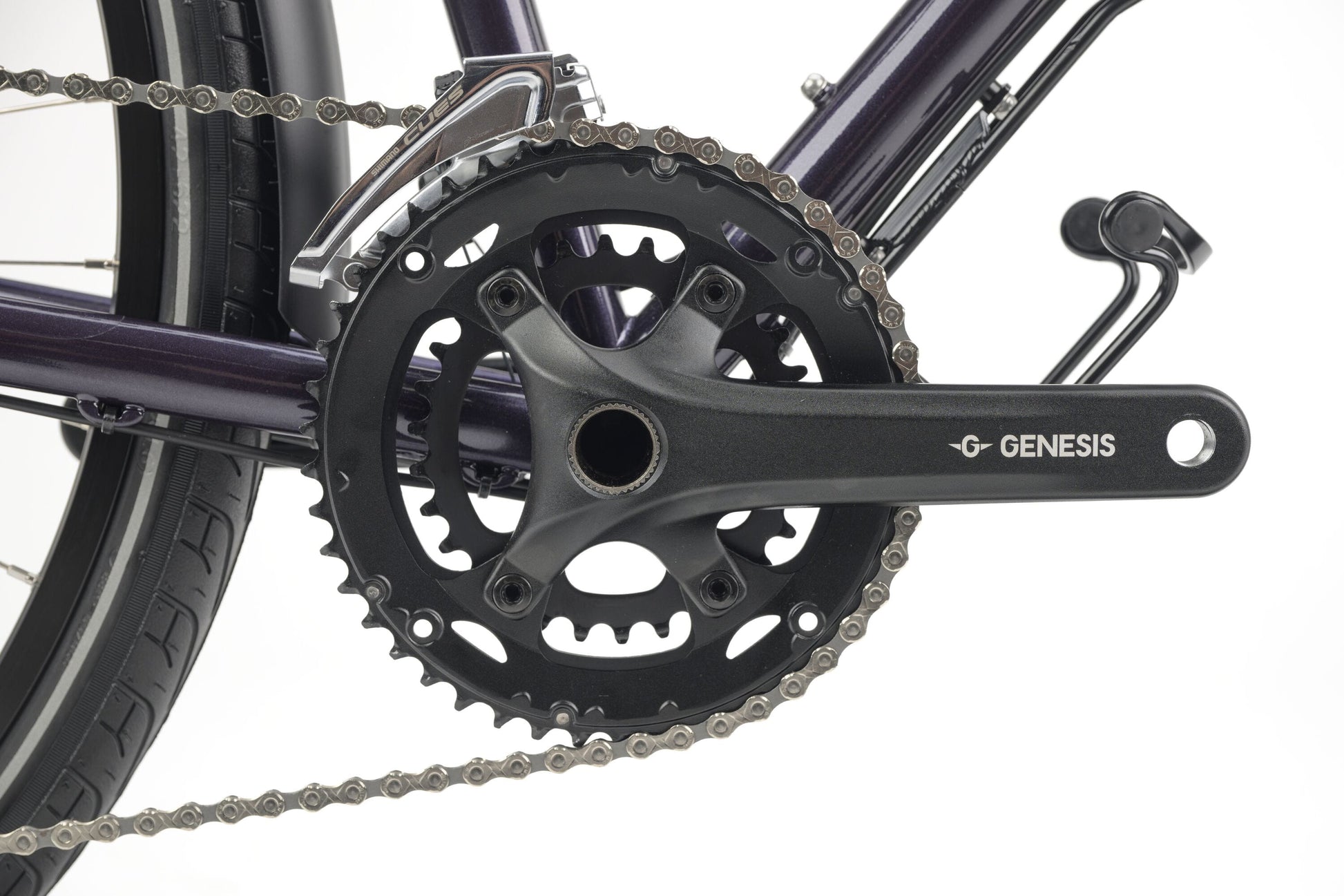 Genesis Tour De Fer 30 Flat Bar (Deep Nurple)