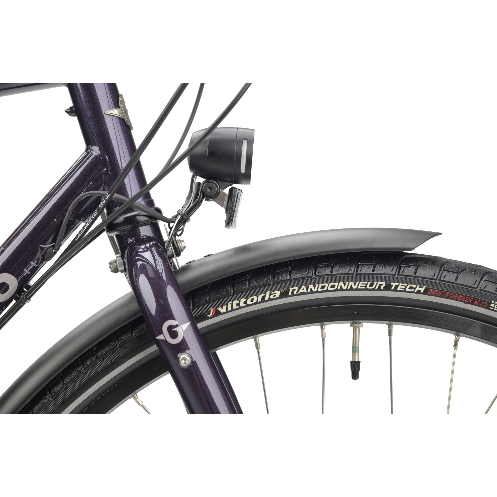 Genesis Tour De Fer 30 Flat Bar (Deep Nurple)