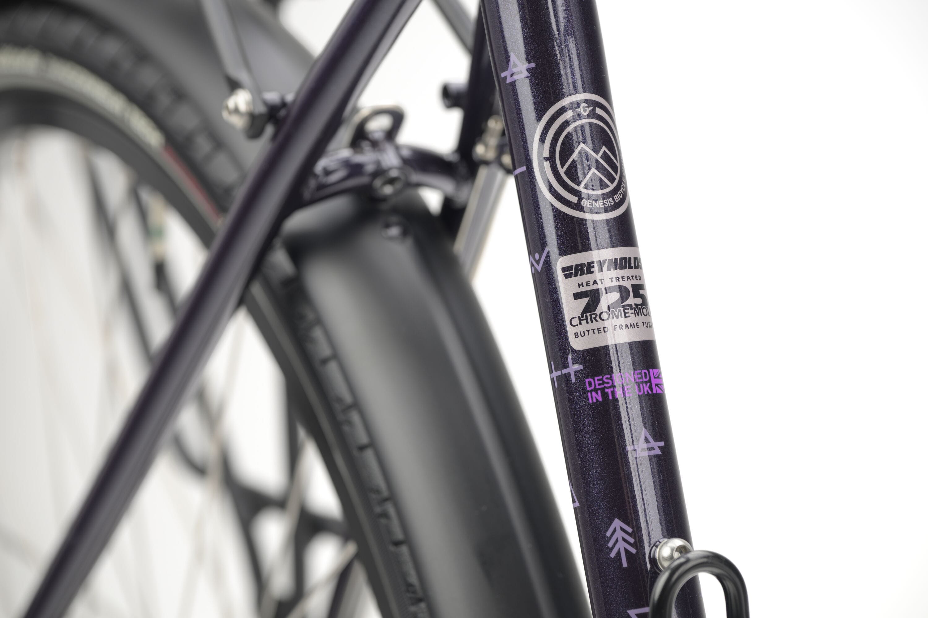 Genesis Tour De Fer 30 Flat Bar (Deep Nurple)