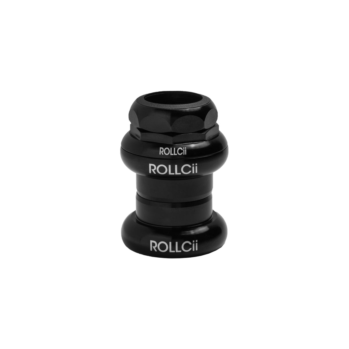 Veloci ROLLCii EC30 1" gängat styrlager – Black