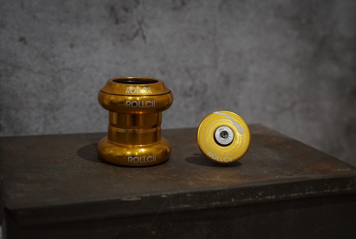 Veloci ROLLCii EC34/EC34 Headset 1 1/8″ Gold