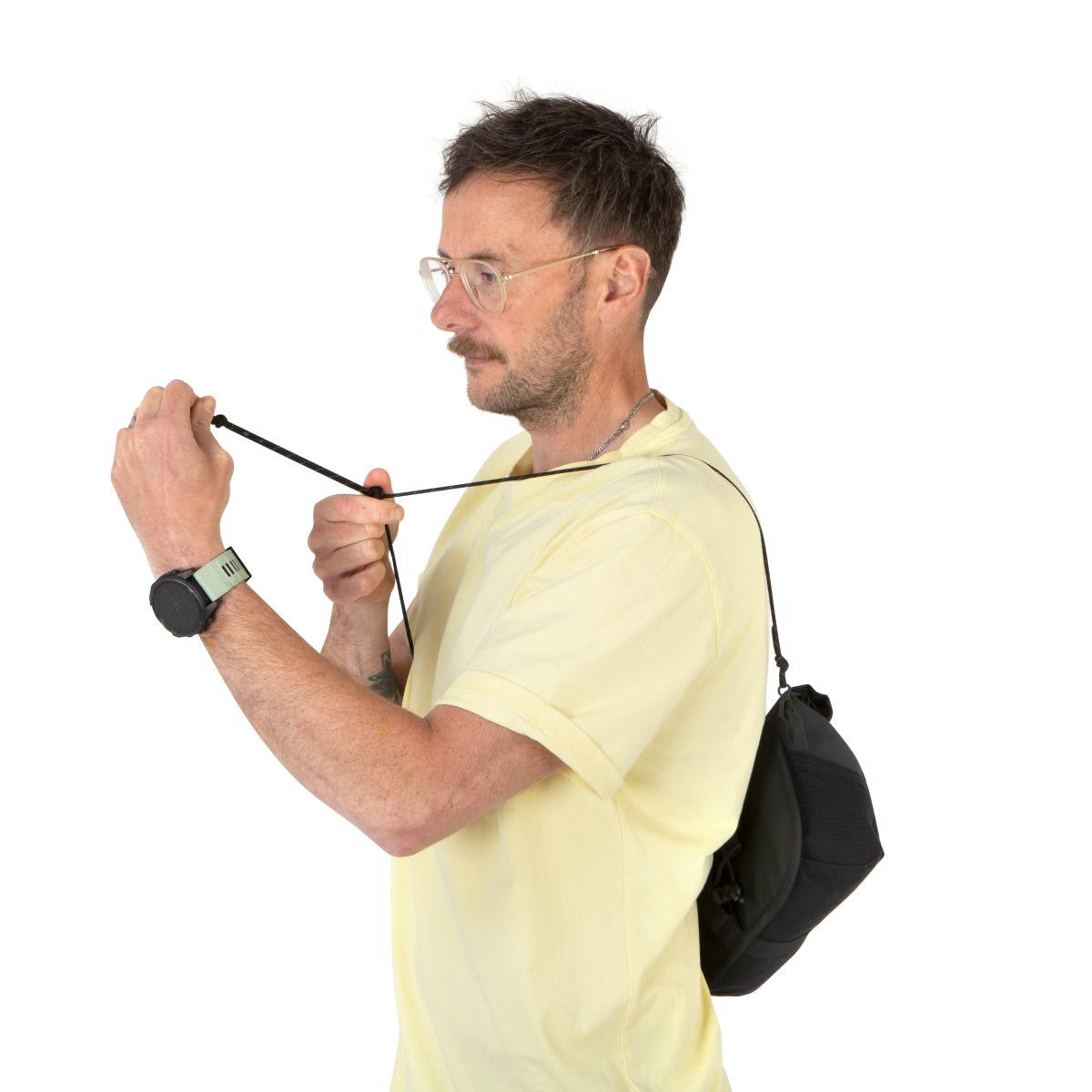 Restrap Rolltop Canister Bag (4L) Black