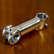 Veloci VLCmade Techno Stem Polish Silver – polerad styrstam med sandblästrad frontplatta