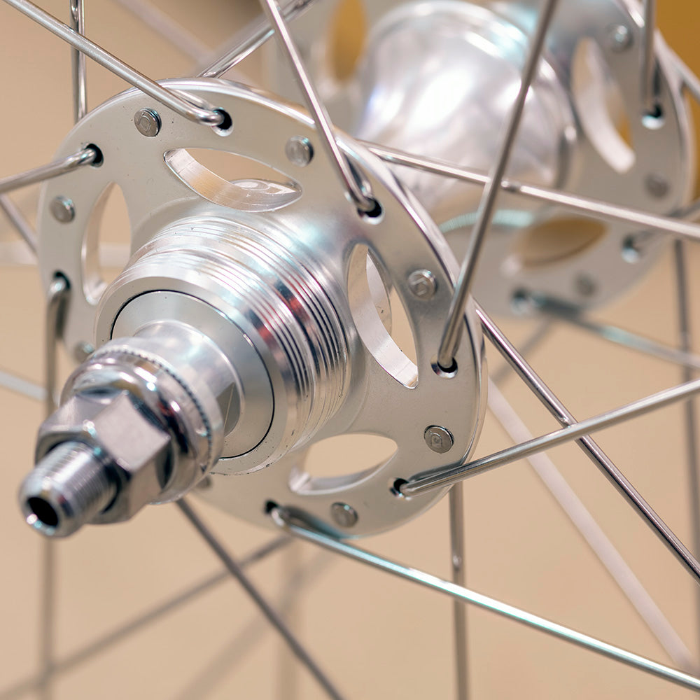 Halo Evaura Track Rear Wheel Silver 32H Freewheel/Fixed