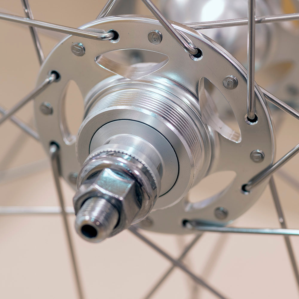 Halo Evaura Track Rear Wheel Silver 32H Freewheel/Fixed