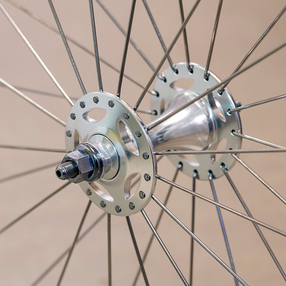 Halo Evaura Track Voorwiel Zilver 32G